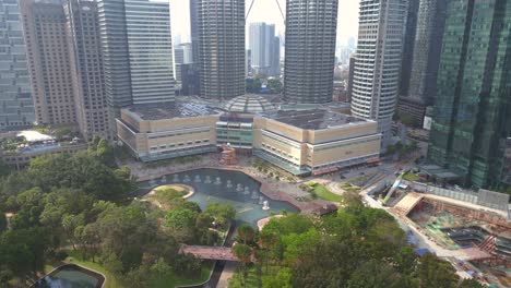 Moderner-Brunnen-Stadtzentrum-Von-Kuala-Lumpur