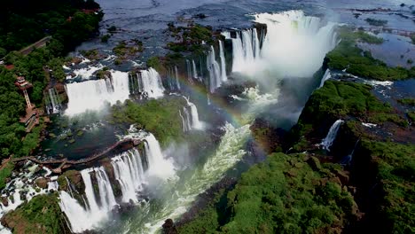 Iguazu-Wasserfälle-In-Misiones,-Argentinien