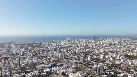 Vista-Aérea-De-Santo-Domingo,-República-Dominicana