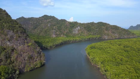 Mangrove-River-Hills-Malaysia-Langkawi