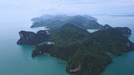 Perspectiva-Aérea-De-Ko-Yao-Noi-Con-Vistas-A-La-Hermosa-Isla-Pintoresca-En-Tailandia