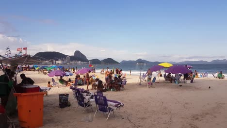 Playa-De-Copacabana,-Río-De-Janeiro,-Brasil