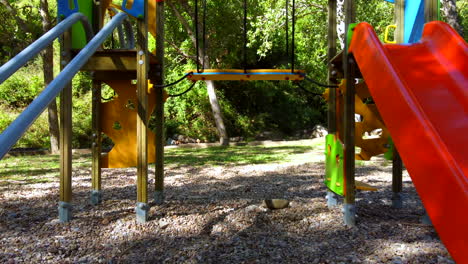 Children-Playground-Equipment-In-The-Nature