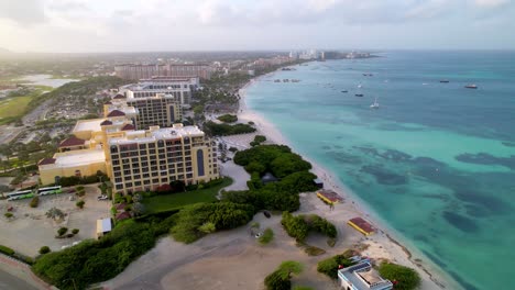 aerial-pullout-palm-beach-aruba-coastline