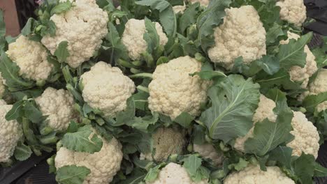 Blumenkohl-Wird-Auf-Dem-Markt-Verkauft