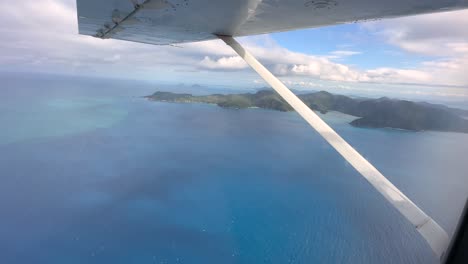 4K-Luftaufnahme-Der-Whitsunday-Islands-In-Queensland,-Australien-Im-Dezember-2022