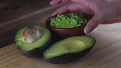 Chilean-Typical-Avocado-Food-palta-Chile-wooden-background-Selective-Focus