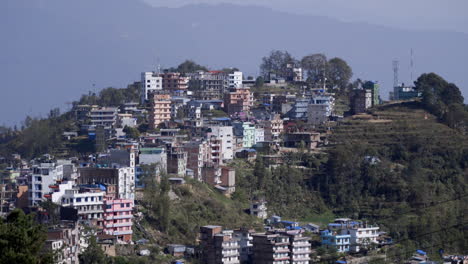 Nepal,-Himalaya,-Ländliches-Dorf-Hoch-In-Den-Bergen