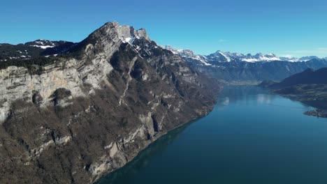 Amden-Weesen-Switzerland-unreal-colours-and-scenic-beauty-of-cliffs-over-lake