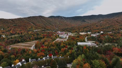 Luxury-Accommodations-At-The-Mountainside-Grand-Resort-Hotel-Of-Killington,-Vermont,-United-States