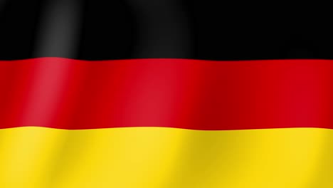 Animation-Einer-Im-Wind-Wehenden-Deutschen-Flagge