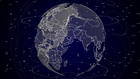 Digitaler-Globus-Dreht-Sich-Und-Zoomt-Auf-Das-Land-Der-Vereinigten-Arabischen-Emirate