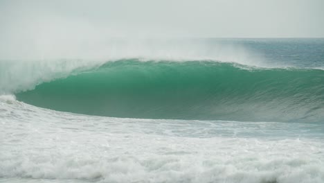 Emerald-Elegance:-The-Perfect-Wave-Unleashing-a-Green-Tube