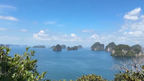 Andaman-Sea-limestone-islands-south-of-Thailand-Asia-from-above-clear-sky