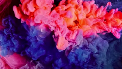 Pink-and-blue-color-mixed.-Abstract-background