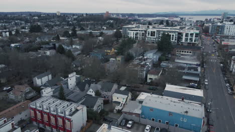 Aerial-shot-of-Seattle-over-the-Central-District