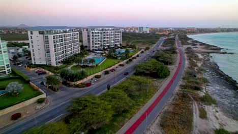 Hochhäuser-In-Der-Nähe-Von-Eagle-Beach-In-Der-Nähe-Von-Aruba