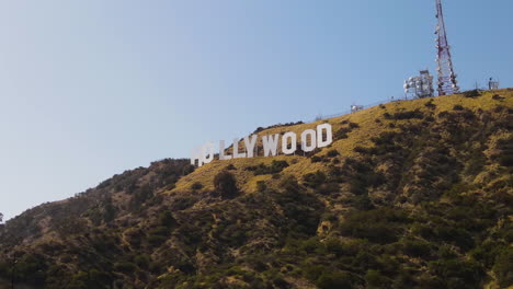 Hollywood-Sign-Los-Angeles,-California-USA