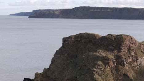 Luftüberflug-Der-Küste-Von-North-Yorkshire-Bei-Cayton-Bay