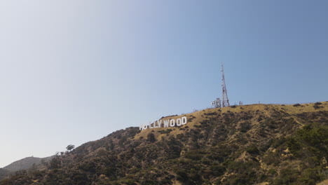 Cartel-De-Hollywood,-Vista-Aérea.-Los-Ángeles,-California,-EE.UU.