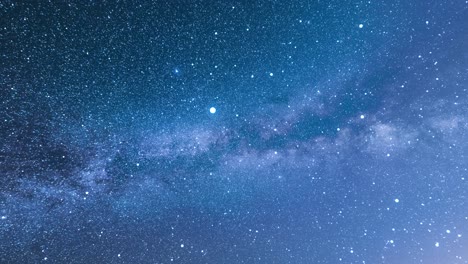 Raumfahrthintergrund-Zwischen-Den-Leuchtenden-Sternen-Mit-Blauem-Hintergrund