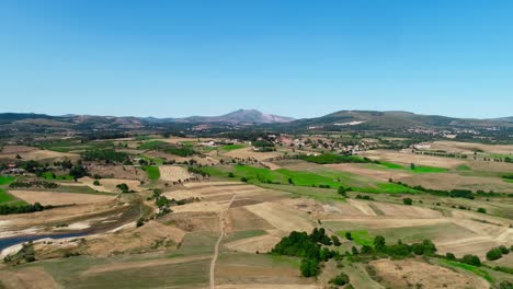 Campos-Agrícolas.-Vista-Aérea-Del-Paisaje-Rural