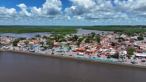 Küstenstadt-Portoseguro-Bahia-Brasilien