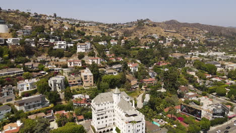 West-Hollywood-Hillside,-Los-Angeles,-California-USA