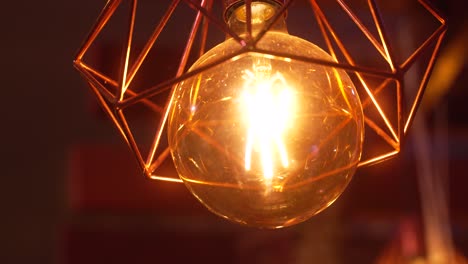 old-lamp-with-protection-blurred-background-MACRO-boken-4k-slow-motion-60fps