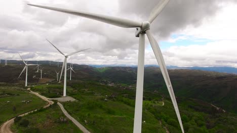 Wind-Turbine,-Wind-Farm-Aerial-View
