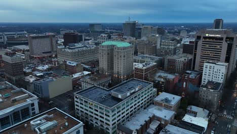 Aerial-view-of-Richmond,-Virginia