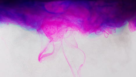 Purple-colors-from-paint-in-slow-motion-in-water