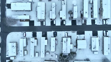 Mobile-homes-covered-in-snow-during-winter-blizzard