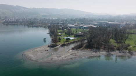 Aerial-of-a-small-river-delta