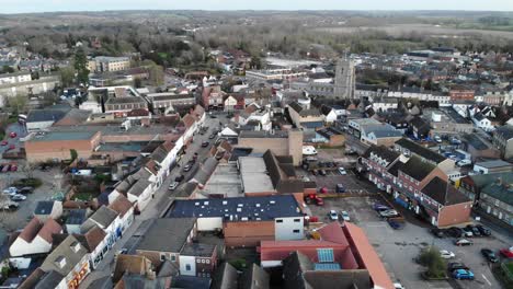 Toma-De-Drone-De-Sudbury-En-Suffolk,-Reino-Unido.-03.03.24