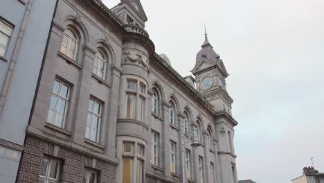 Fassade-Des-Mercer&#39;s-Medical-Centre-Im-Stadtzentrum-Von-Dublin,-Irland