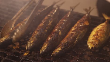 Grillen-Von-Fisch-Auf-Dem-Nachtmarkt-In-Bandar-Seri-Bagawan-In-Brunei-Darussalam