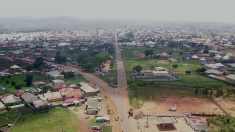 Barkin-Ladi-local-government-Area-in-Plateau-State,-Nigeria-near-the-town-of-Gwol---aerial-flyover