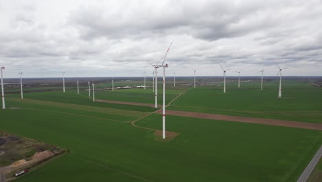 Erneuerbare-Energiequelle,-Windturbinen