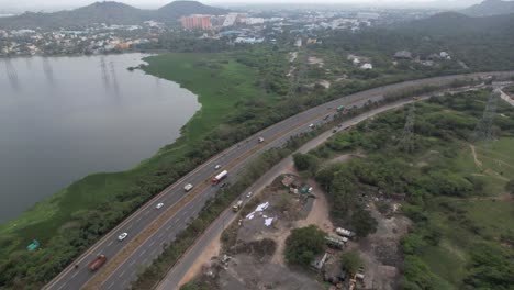 Following-A-Car-Through-Drone-And-Capturing-The-Aerial-View