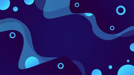 Blue-fluid-wavy-animation-vj-loop-background-4k