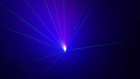 Colorful-Rays-Of-Laser-Lights-At-Night