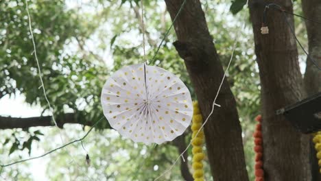 Beautiful-Indian-wedding-ornament-hanging,-dangling