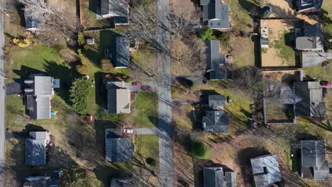 Población-Americana-Con-Casas-En-La-Zona-Rural-De-Pensilvania.