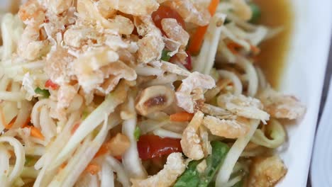 Thai-Papaya-Salad-,-Close-Up