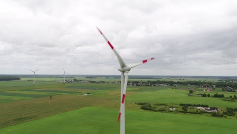 Video-Aéreo-De-Acción-De-Turbina-Eólica