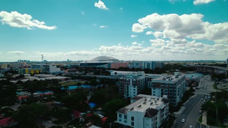 Luftperspektive-Des-Loandepot-Parks:-Miamis-Sportliches-Wahrzeichen