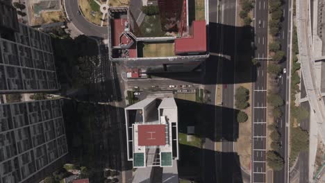 Luftaufnahme-Der-Gebäude-Und-Straßen-In-Santa-Fe,-Mexiko,-In-Der-Nähe-Von-La-Mexicana