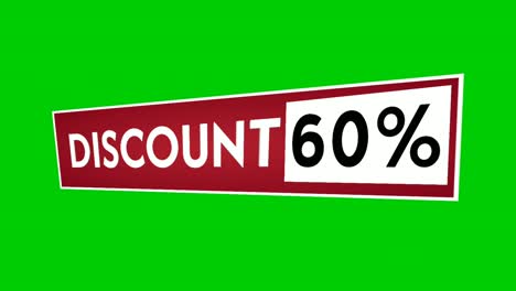 Discount-60%-text-percent-animation-motion-graphics-on-red-rectangle