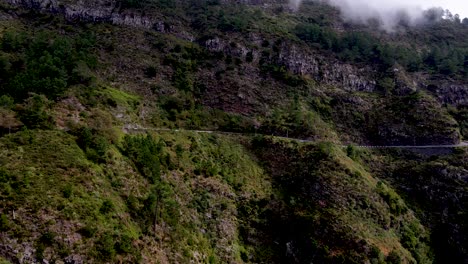 Folgen-Sie-Den-Bandartigen-Straßen-Madeiras,-Die-Sich-Durch-Dichte-Wälder-Und-Malerische-Dörfer-Schlängeln-Und-Ein-Netz-Aus-Entdeckungen-Und-Abenteuern-Bilden